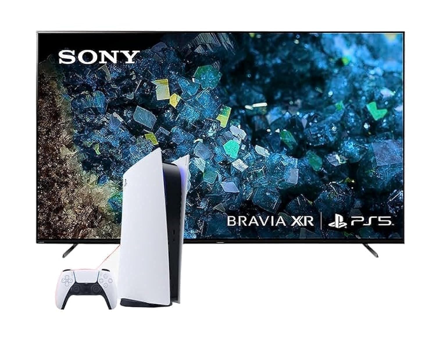 Sony XR-55A80J 55-inch 4K OLED TV + PS5 Digital Bundle (Saudi
